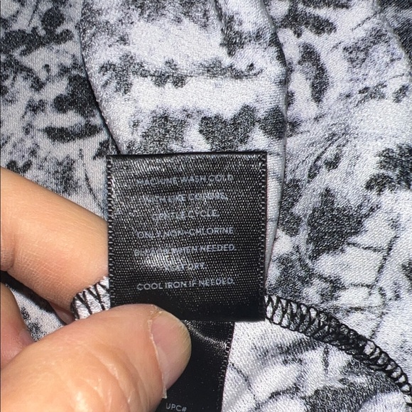 Simply Vera Vera Wang Black and White Patterned Dress  XL - Picture 6 of 9